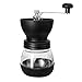 Molinillo De Café Manualmolinillo De Café Manual Con Tarro De Almacenamiento Cepillo Suave Burr De Cerámica Cónica Silencioso Y Portátil