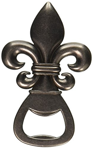 Fleur de Lis Pewter-Finish Bottle Opener