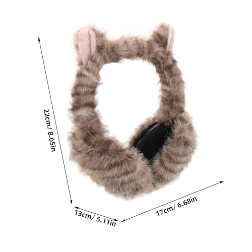 BESPORTBLE Plush Ear Muffs for Unisex Cartoon Design Lightweight and Comfortable Winter Ear Warmers for Outdoor2