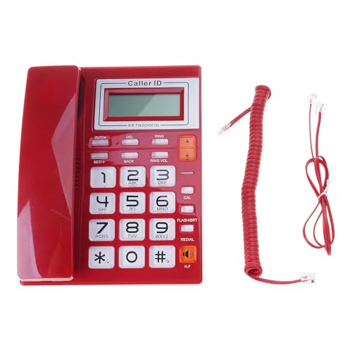 Téléphone filaire de bureau avec mains libres pour le salon familial