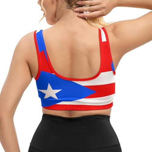 Image of Yoga top Women's Cheerleading Uniform Gym Outfit Running Crop Tops Yoga Shirts Casual Tank Top