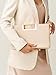 SWEETV Clutch Purses for Women Evening/Formal, Fashion PU Leather Purse for Prom, Cocktail, and Wedding,Nina