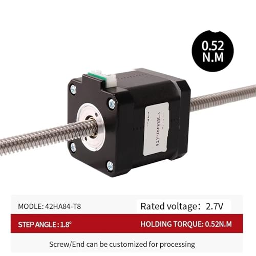 Moteur pas à pas T8 200mm pour optimiser votre atelier d'impression 3D maison