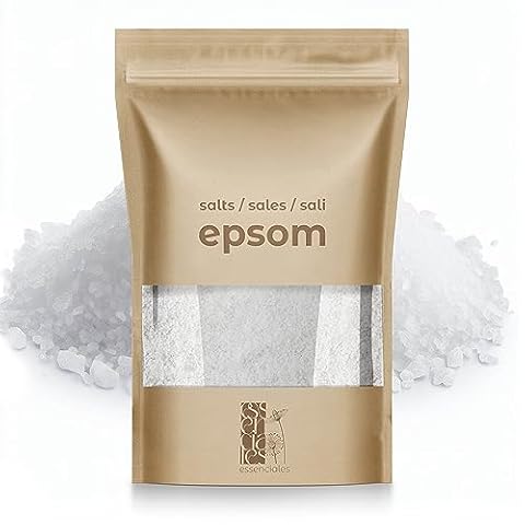 Essenciales Epsom Sole 500 g - Siarczan magnezu odtruwa i ożywia sól figowa w naturalny sposób poprawia samopoczucie