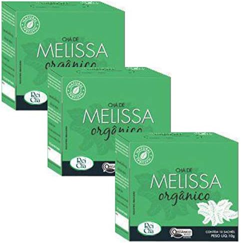 Genérico Kit 3Cx Chá de Melissa Orgânico - Campo Verde 10g