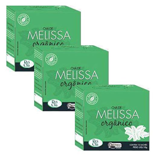 kit 3Cx Chá de Melissa Orgânico - Campo Verde