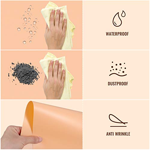 Mobestech 73 3Pcs PVC Pano de Fundo. 5X37. 5Cm Fotografia Fundo Fosco PVC Fundo de Papel Pano De Fun