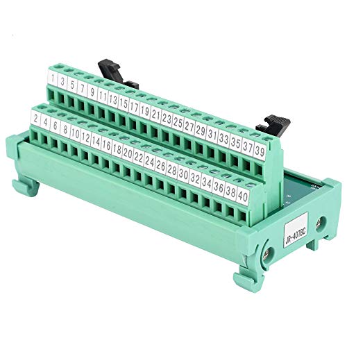 Conector de Bloque Terminal PLC, Adaptador de Bloque de Bloque de Terminal IDC-40P PLC Conector de Bloque Terminal PLC, Electricidad Industrial