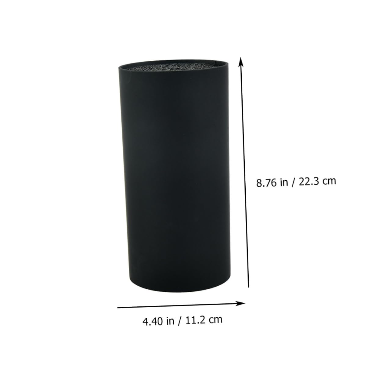 ULTECHNOVO Support Couteaux de Cuisine Noir Détachable Organisateur Pratique pour Rangement Ustensiles Cuisine
