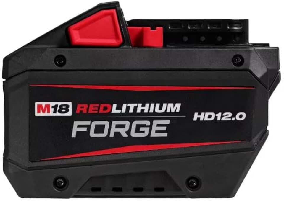 For Milwaukee 48-11-1813 M18 18V Lithium-Ion REDLITHIUM FORGE HD 12.0 Ah Battery Pack