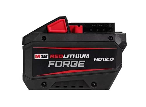 For Milwaukee 48-11-1813 M18 18V Lithium-Ion REDLITHIUM FORGE HD 12.0 Ah Battery Pack