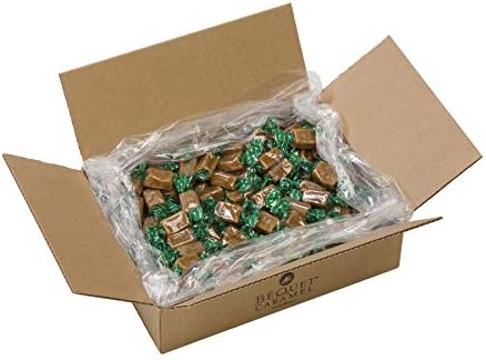 Béquet Caramel - Celtic Sea Salt Caramel - Gourmet Caramel Candy - Salted Caramel Candy Individually Wrapped - Made in Montana - Kosher (Star D) and Gluten Free - 5 LB Box