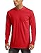 MAGCOMSEN Herren Training Shirts Sommer Sport Langarmshirts Atmungsaktiv Outdoorshirts Freizeit Hoodie Herren Wandern Fishing Shirt Basic Lässige Hemd mit Kapuze Tomate Rot 2XL