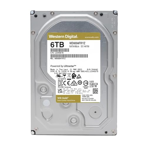 Western Digital WD Gold 6 To WD6004FRYZ - vue 9