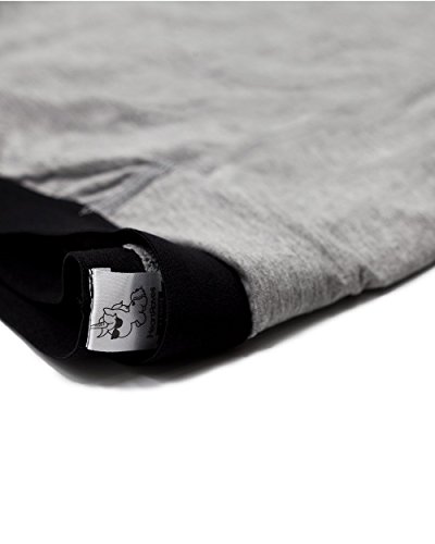 iHeartRaves Men's Boxer Brief Pocket Underwear (Grey, X-Large)