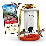 Birdbuddy Smart Non-Solar Pro Hummingbird Feeder with Camera - AI Bird Identification, 2K Video, 5MP Photos, Outdoor Hanging, Gift for Bird Watching
