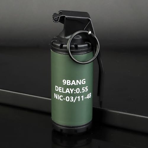 Zhongren Dummy Grenade Model Plastic Hand Grenades Toy CS Airsoft Tactical Gear Accessories for Tactical Army Fans Cosplay Movie Props Outdoor 14+ - Image 15