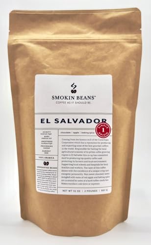 El Salvador, Café Verde Arábica en Grano, 2 libras miniatura 1