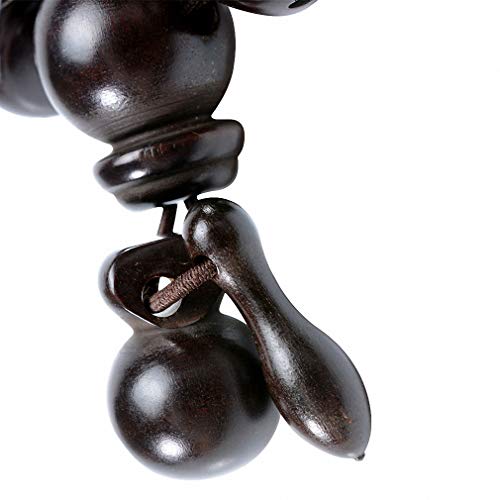 Image of Tibetan Buddhist Mala Buddha Bracelet Natural Wood Bead Bracelet Om Meditation Yoga Prayer Bracelets