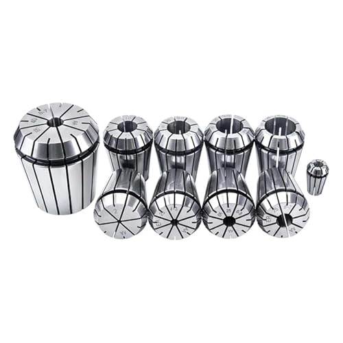 精密コレットチャックセット、 ER40 ER50 スプリングコレットセット 0.008mm 複数サイズ(ER50-19mm)