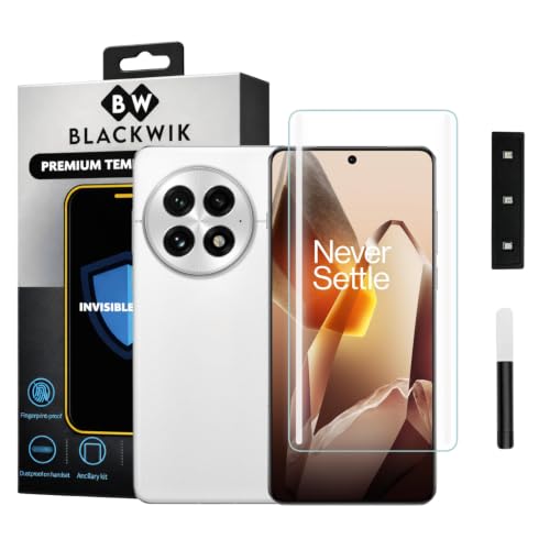 Image of Blackwik UV Curved Tempered Glass for OnePlus 13 | 1-Pack