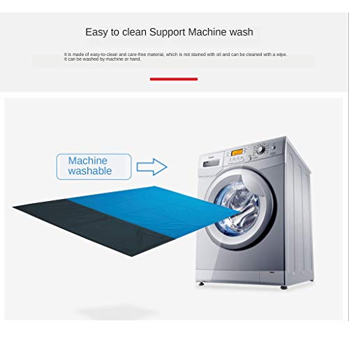 yotijar Cobertor de piquenique portátil dobrável, viagem, praia, festivais de música, passeios, tape