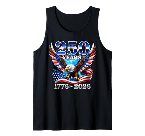 250 Anniversary United States Patriotic Tank Top