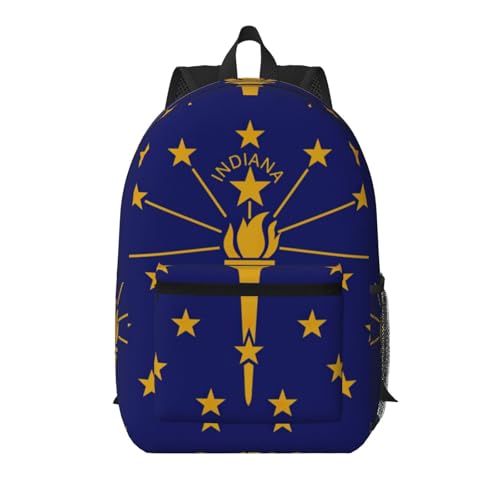 Sac à dos école Indiana EdWal ultra léger avec fermeture zippée et design noir