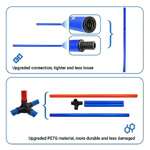 image for IKARE 4 Piece Dog Agility Training Equipment Pet Obstacle Course Train