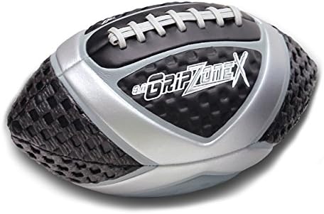 Fun Gripper Grip Zone (X) Football 9.0 Silver, Youth Size by: Saturnian I