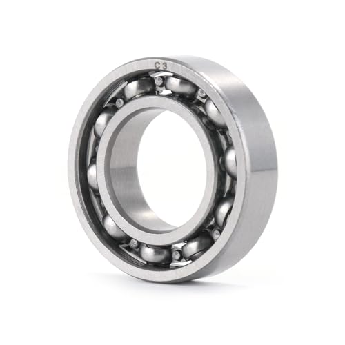 XiKe 2 Stück 6902 C3 Kugellager 15x28x7mm - Offene, Lagerstahl, Ultradünn, Ideal für 3D-Drucker, Modellbau, Schrittmotor, Fahrrad usw.