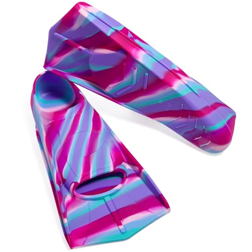Foyinbet Kids Swim Fins,Short Kids Flippers Youth Swimming Fins for Lap Swimming Training for Children Girls Boys Beginners 2XS by Foyinbet - Image 9