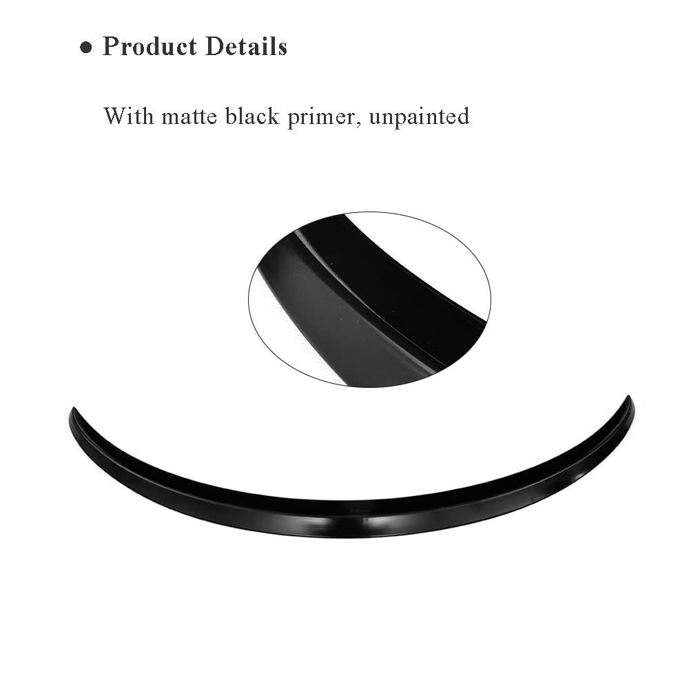 Spoiler Fit for Mercedes Benz W117 CLA45 AMG 4 Sedan Porta 2014-2018 Addominali Indietro Primer Alettone Posteriore Tronco Ala Boot Lip