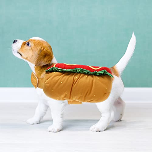 Disfraz Hotdog para Perro Talla XS miniatura 4