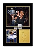 HWC Trading Serena Williams Geschenke Gedrucktes Signiertes 