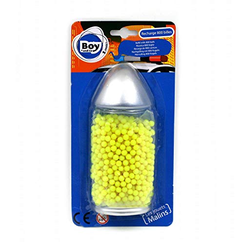 Recharge 800 billes jaunes Cover