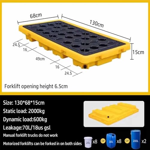 Plateau modulaire de rétention pour palettes résolvant les fuites de liquides - 3