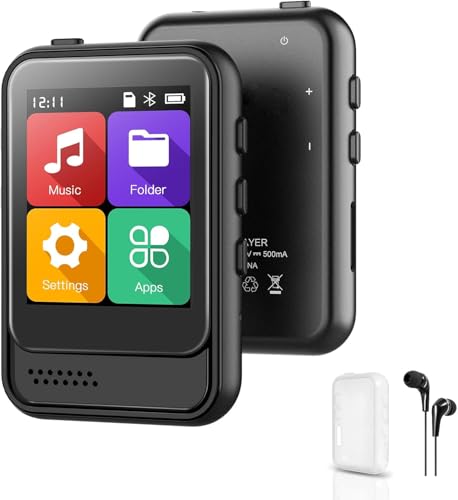Memoria integrata da 16 GB con supporto fino a 128 GB di memoria espandibile: questo lettore MP3 digitale è dotato di una memoria integrata da 16 GB e dispone di uno slot per schede TF che può supportare schede TF fino a 128 GB. Ciò significa che può soddisfare le tue maggiori esigenze di archiviazione, permettendoti di memorizzare più brani musicali preferiti. Non dovrai preoccuparti di esaurire la memoria, poiché puoi facilmente memorizzare tutte le tue canzoni preferite e goderle sempre e ovunque. (Nota: la scheda TF non è inclusa nella confezione.)