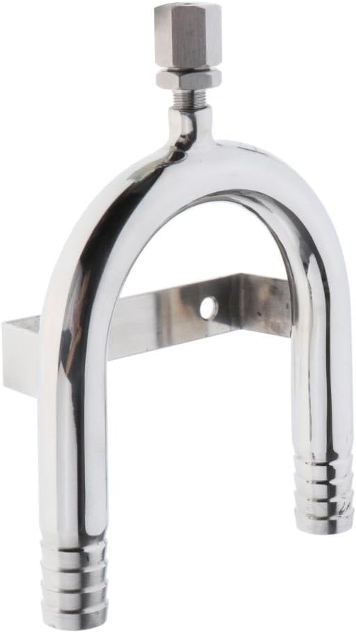 [Motorcycle Parts] Universal RV Toilet 3/4" Vented Loop AntiValve for Marine Boat Yacht [Easy to Replace]
