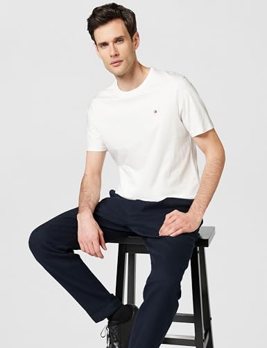 Tommy Hilfiger Herren 3er Pack T-Shirts Kurzarm mit Rundhalsausschnitt, Weiß (White/White/White), XS – Ansicht 2