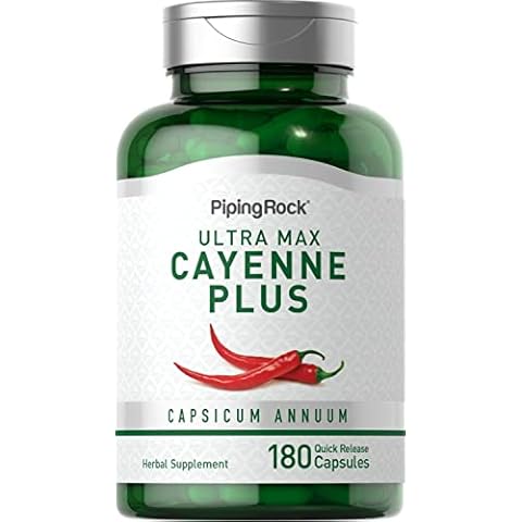 Piping Rock Cayenne Pepper Capsules Cover