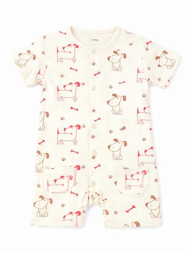 Image of Kidbea Cotton Baby Romper | Cute Printed Bodysuit Infant Kids Casual Wear