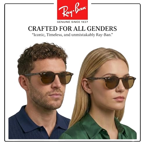 Image of Ray-Ban RB4259 Phantos Shaped Sunglasses for Men & Women with Official RAYBAN Eyewear Kit
