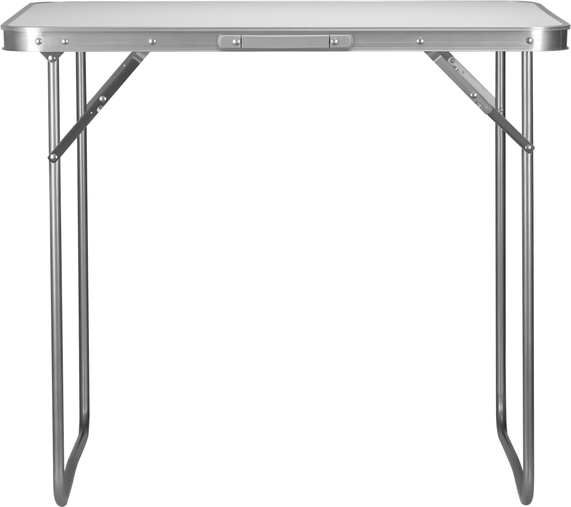 LED LEDS Tavolo Pieghevole con Struttura in Alluminio 80x60x69 picnic per Campeggio