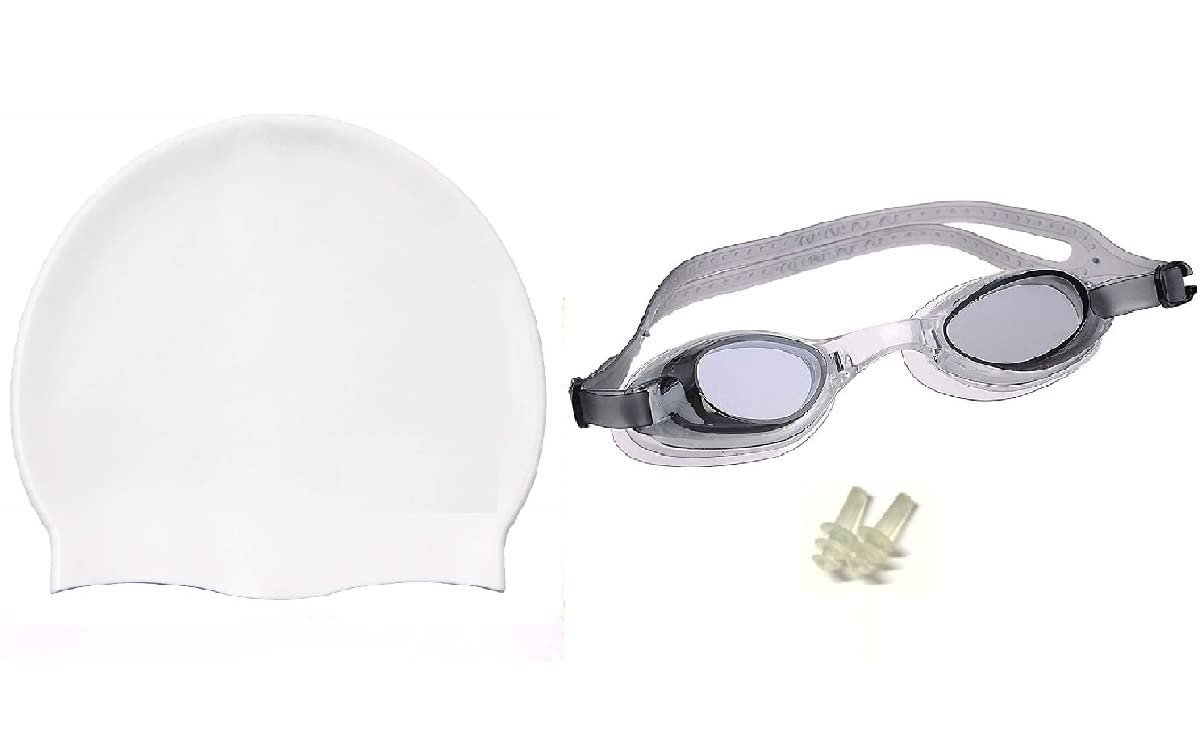 KAAS Complete Swimming Kit with Cap, Goggles and Earplugs (B07MFQRRFK) Amazon Price History, Amazon Price Tracker