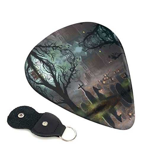 Lot de 6 médiators Halloween Horror pour guitare acoustique, guitare électrique, basse, ukulélé – fins, moyens et épais. - Les Beatles, Paul McCartney, John Lennon, RIngo Starr, George Harrison Lot de 6 médiators Halloween Horror pour guitare acoustique, guitare électrique, basse, ukulélé - fins, moyens et épais.