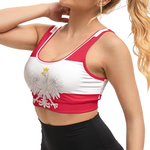 Image of Yoga top Women's Cheerleading Uniform Gym Outfit Running Crop Tops Yoga Shirts Casual Tank Top
