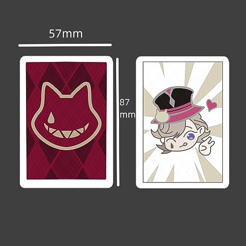 55 Stück Genshin Impact Lyney Poker Charakter Bild für Spieleliebhaber – Bild 7