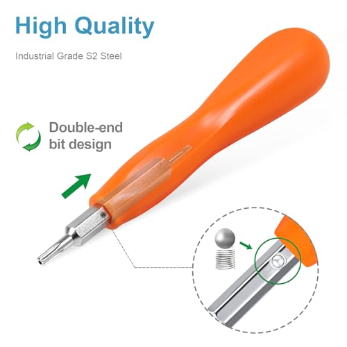 Image of Doorbell Screwdriver Replacement for WiFi Password Reset and Battery Change, Torx T6 T15 Bit Screwdriver for Doorbell (Pack of 3)