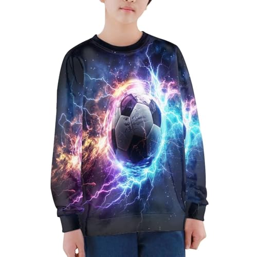JEOCODY Teenager Sweatshirt for Boys Girls Youth Kids Tracksuit for Sports Pullover for Primary School Student3